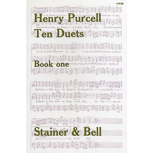  Partitions Chant - Purcell - Ten Duets, Book 1